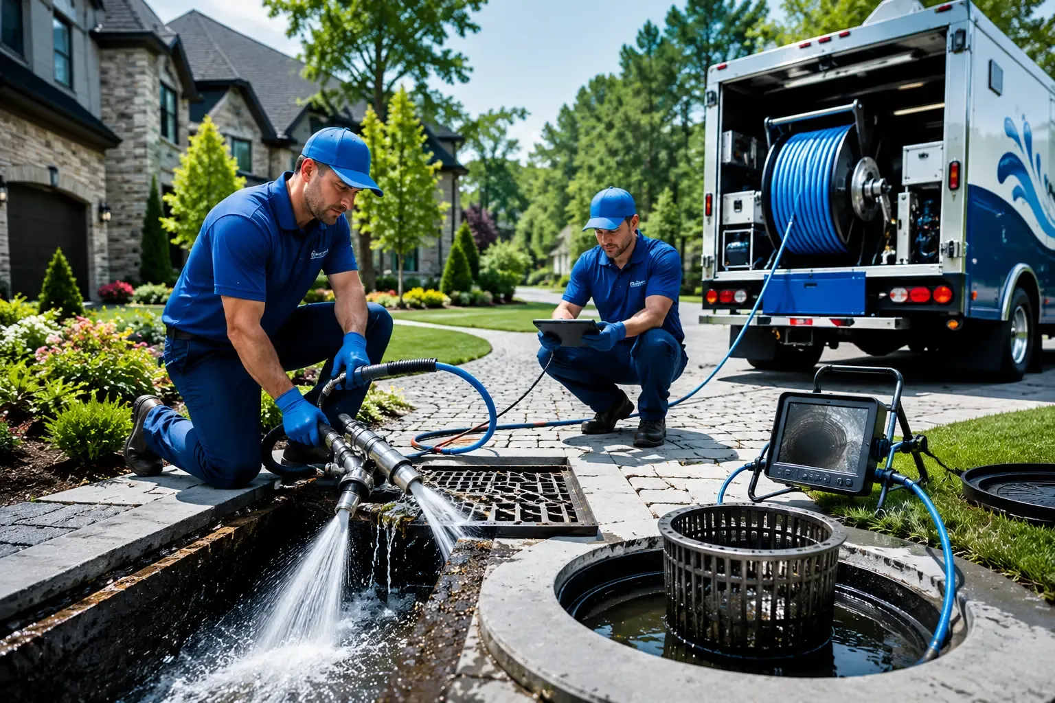 Local outdoor drain cleaning professionals in Fenwick, WV